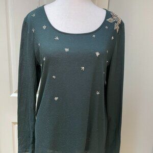Ann Taylor Factory Embellished Sweater